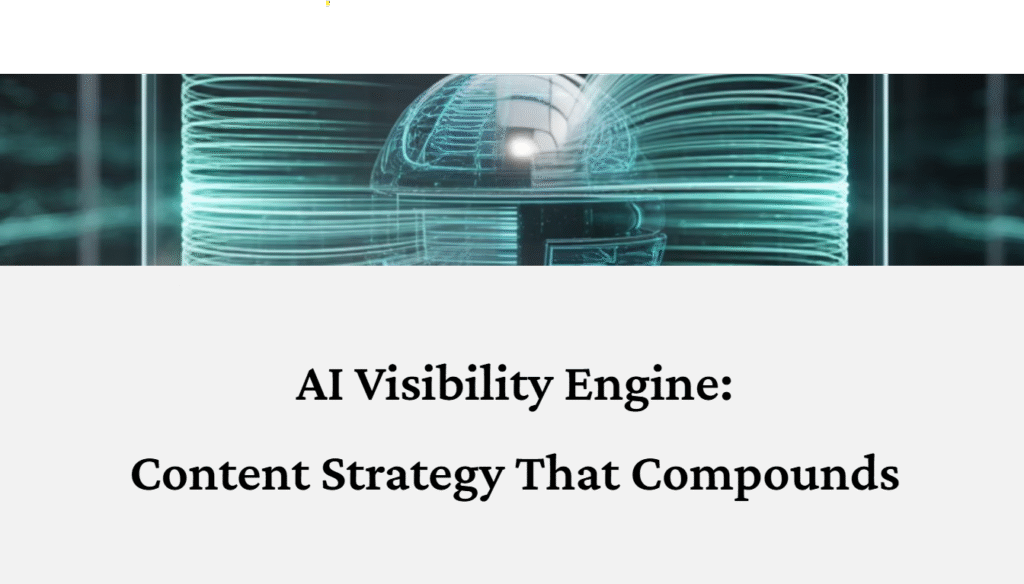 AI visibility engine